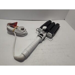 Bondi Boost Wave Wand 32mm 3 Barrel Ceramic Hair Curling Iron Beach Waves